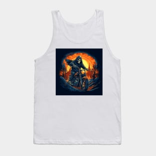 Epic Grim Reaper Motorcycle Tank Top